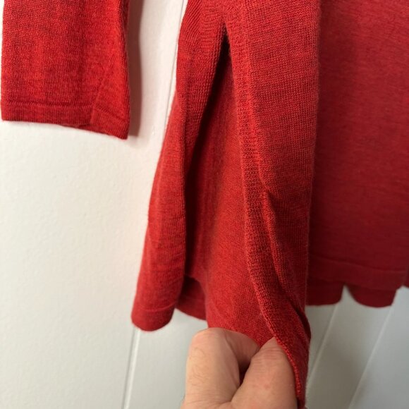 Eileen Fisher Merino Wool A-Line Tunic Sweater Womens Small Petite - Picture 6 of 7